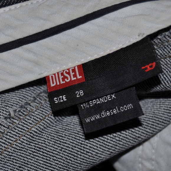 DIESEL Dark Wash Denim Jean Pencil Skirt [A6] - Picture 5 of 6